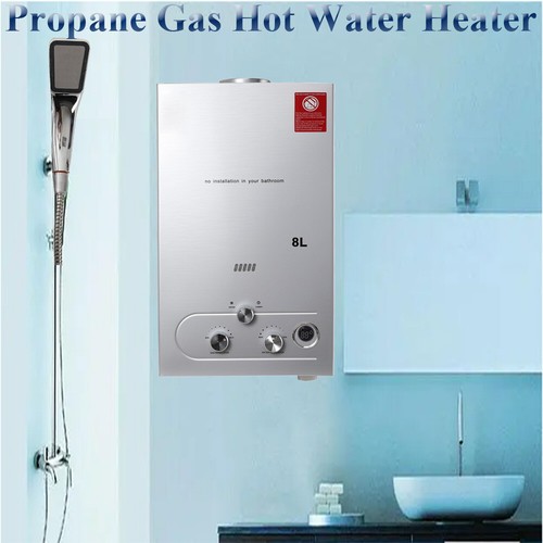 Min propane instant water - 8l/min,